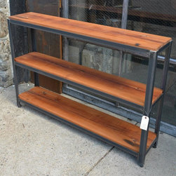 Reclaimed Yellow Pine Shelving Unit - Bookcases