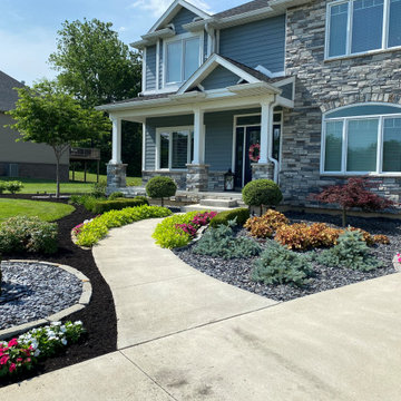 Front Foundation With Water Feature