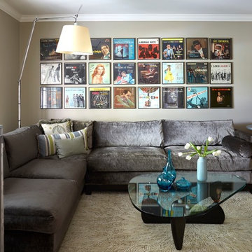 Mid-Century Eclectic Living Room