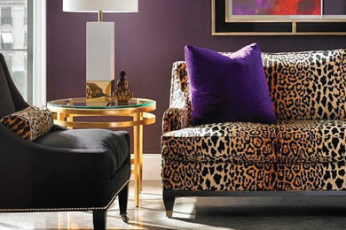 Inspiration for a contemporary home design remodel in Birmingham