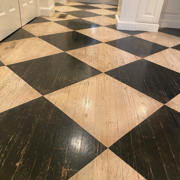 Checkered Kitchen Floors