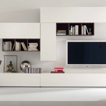 Modern Italian Wall Unit Logika LK14 by Spar - $3,099.00