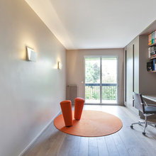 Bureau dans le salon