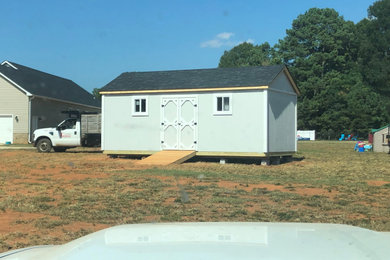 Example of a shed design in Charlotte