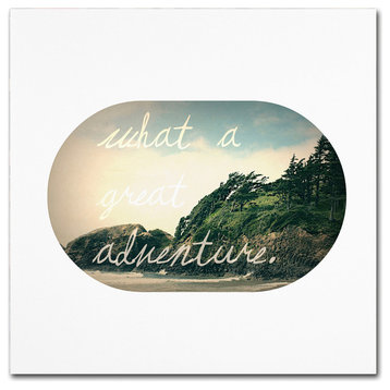 'What A Great Adventure' Canvas Art by Leah Flores