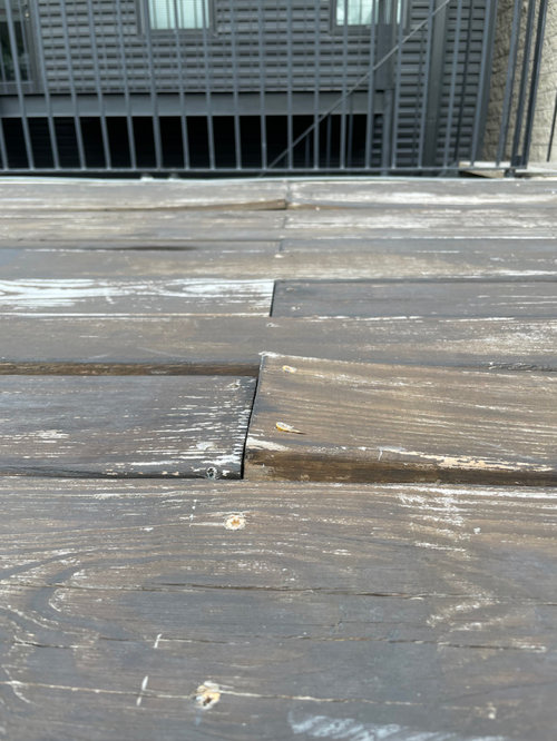 What to do about deck boards popping up?