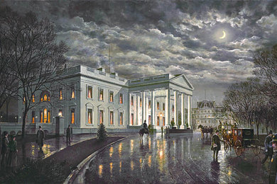 "The White House by Moonlight" by Paul McGehee