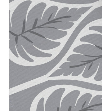 Fern 1, Floral Print Napkin, Gray, Set of 4