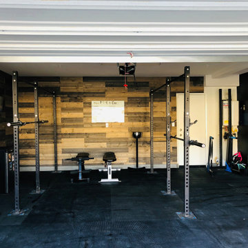 Garage to Gym Conversion