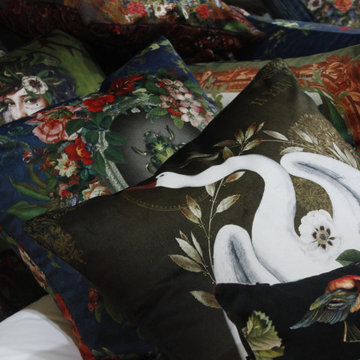 French decorative cushions