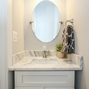Bathroom Remolded With Standing Shower, Sink With Cabinet Space, Washington DC