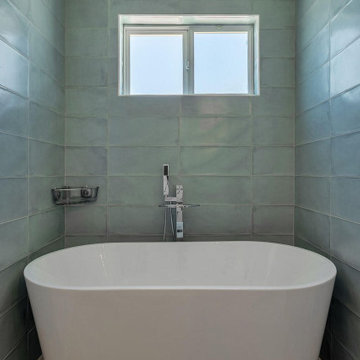 Modern His and Hers Bathroom Remodel in Hacienda Heights, CA