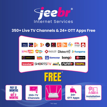 Jeebr Internet stands as a beacon of connectivity excellence in Mumbai