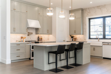 Example of a kitchen design in Other