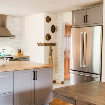 Farmhouse Kitchen at the Lake | Before & After