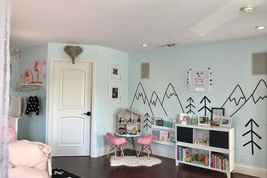 Kids' room - eclectic kids' room idea in Los Angeles