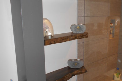 Natural Edge Shelves