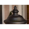Carriage House DC 3 Light Post Light or Accessories, Oriental Bronze, 14"