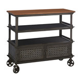 Davis Reclaimed Metal Console Table