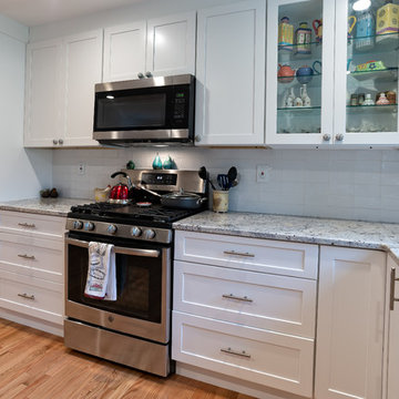 White Shaker Fabuwood Galaxy Kitchen