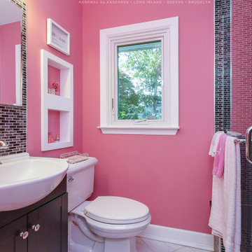 Casement Window in Splendid Bathroom - Renewal by Andersen Long Island, Queens a