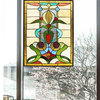 Lighting ANTHURIUN Tiffany-style Floral Window Panel 24