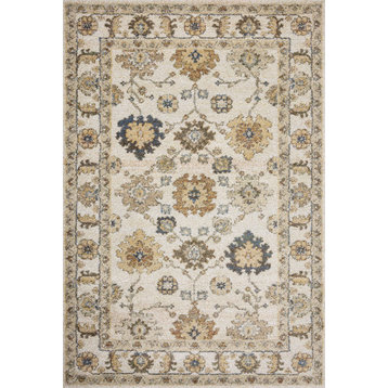 Loloi Tamryn Ivory / Multi 2'-7" x 4' Accent Rug