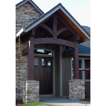 Timber Framed Entryways Showcase