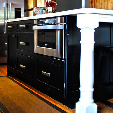 Country Kitchen & Baths in Timber Frame Cottage