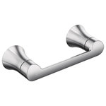 Moen - Moen Doux Pivoting Paper Holder Chrome, YB0208CH - A graceful arc and unique, soft-stream water flow, make Doux the perfect addition to any bathroom interior as it redefines modern in the language of great design. The D-shaped spout was carefully crafted to present the water in a flat, thin silky ribbon to continue the clean lines of the faucets smooth, wide form.