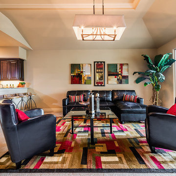 Family Room - Mediterranean Sophistication