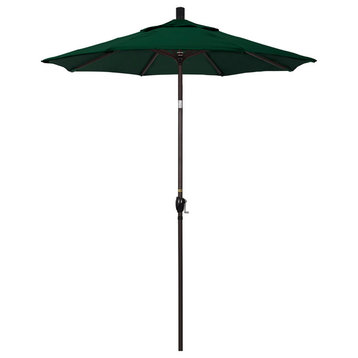 California Umbrella 6' Patio Umbrella in Forest Green