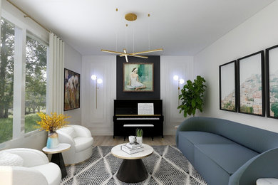 Modern Piano Room