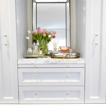 DIY Custom Dressing Room Walk-in Closet