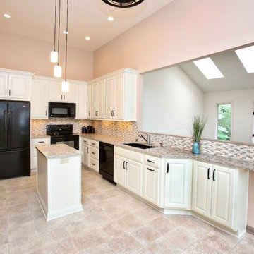 Louisville Handyman Job, Maple Painted Dover White