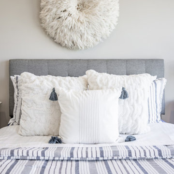 Classic White & Gray Schemed Penthouse with a Notre Dame View