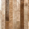 Cowhide Patchwork Rug, Poseidon, Taupe, 12'x15'
