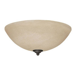 Illumine - Illumine Zephyr 3-Light Distressed Bronze Ceiling Fan Light Kit - Electric Fans
