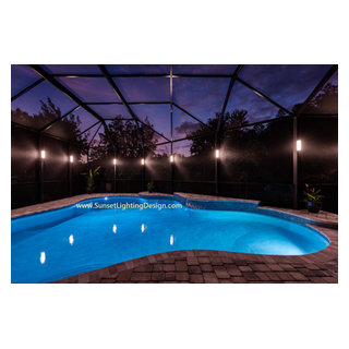 Tampa Elegant LED Lanai Lighting and Pool Cage Lights - The Sunset ...