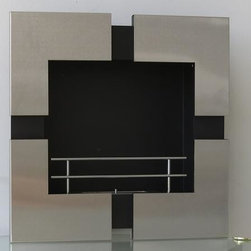 "Murray" Recessed Ventless Ethanol Fireplace - Indoor Fireplaces