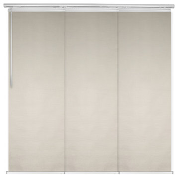 Stella 3-Panel Track Extendable Vertical Blinds 36-66"W