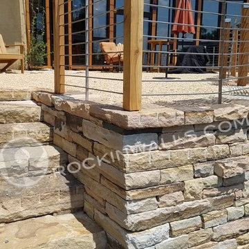 RocknWalls Stabilized Patio and Walkway install using CORE Path 38-18