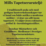 Mills Tapetserarateljès foto