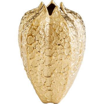 Pores Vase Gold, Tall