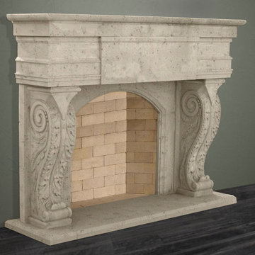 Italian Fireplace Mantels Styles