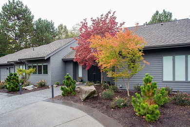 Example of a trendy exterior home design in Seattle