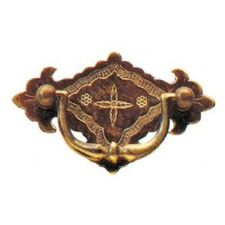 Engraved Plate Handles - Cabinet And Drawer Handle Pulls