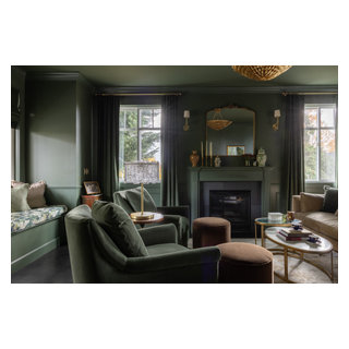 Seattle Hilltop Remodel - Transitional - Living Room - Seattle - by ...