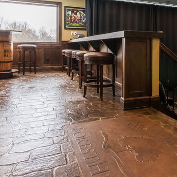 Old World European Entertainment Home