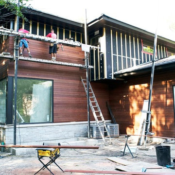 Massaranduba Wood Siding Installation - Highland Park, IL